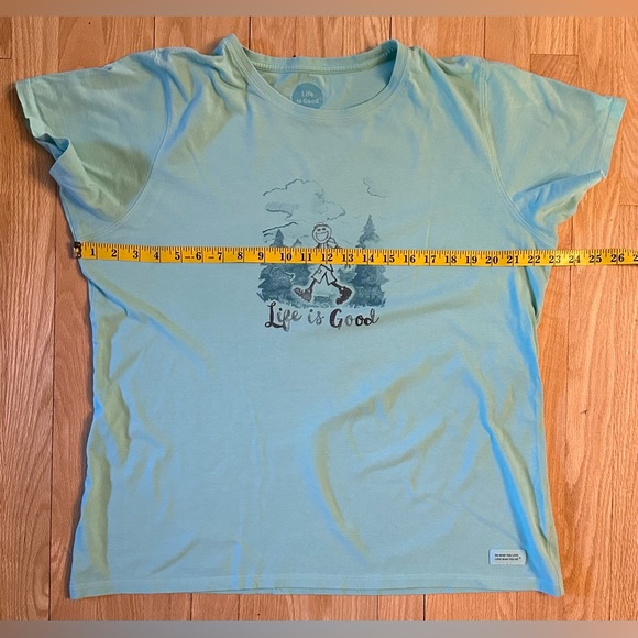 Life is Good Hiking Short-Sleeved Women’s T-Shirt, Size XL - Picture 5 of 6